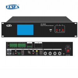 5G會(huì)議系統(tǒng)主機(jī)旗艦版（有線+無(wú)線兩用）KD-6006M